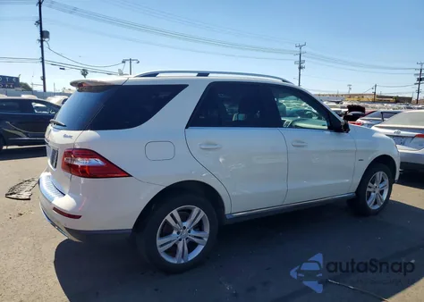 2012 Mercedes-Benz Ml 350 4Matic z USA, uszkodzony, nr VIN 4JGDA5HB6CA039719